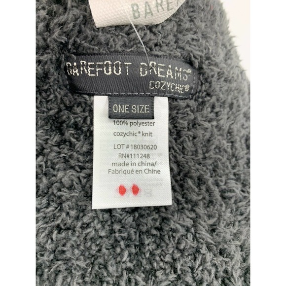 Barefoot Dreams Malibu Wrap in Carbon Sand Stripe - Picture 8 of 8